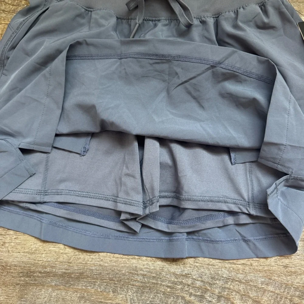 90 Degree by‎ Reflex Flex For It Skort Size S Regular Grisaille Blue Gray NEW